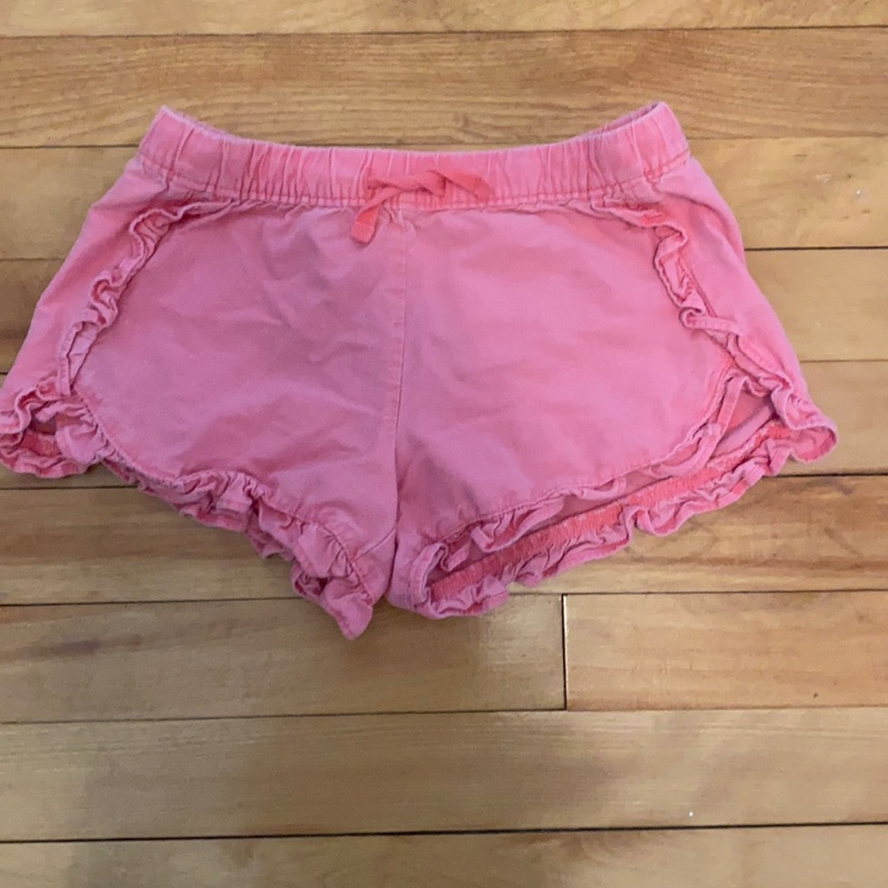 GAP girls Twill ruffle shorts